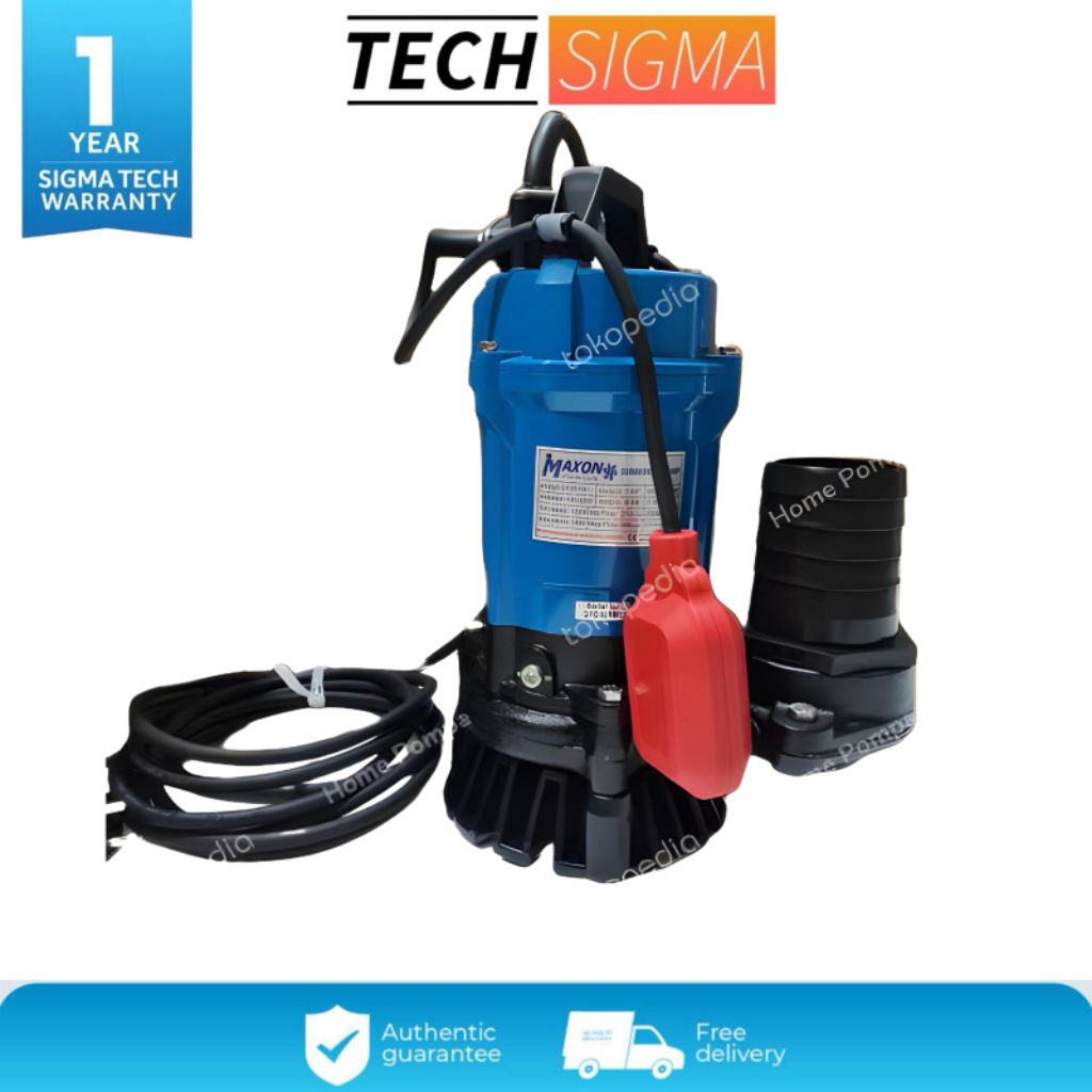 POMPA CELUP AIR KOTOR MAXON EFP 05 AUTO 2INCH POMPA LUMPUR SEWAGE PUMP
