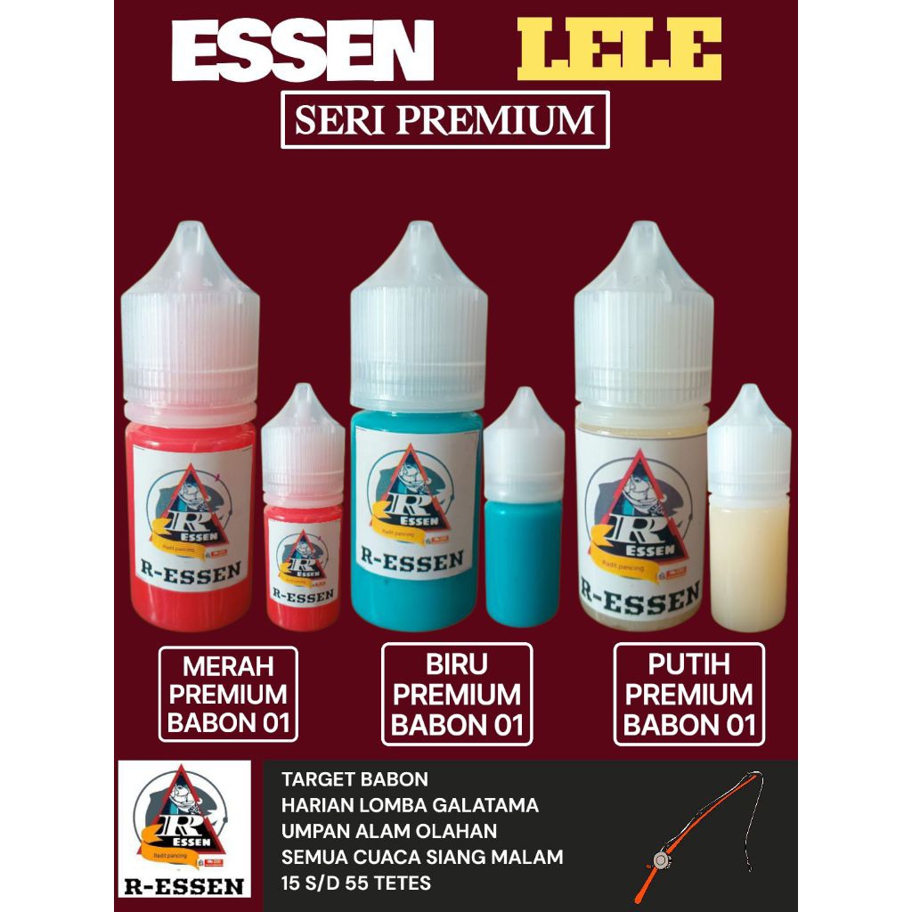 ESSEN LELE SERI PREMIUM TARGET BABON,HARIAN LOMBA GALATAMA ISI 30ML