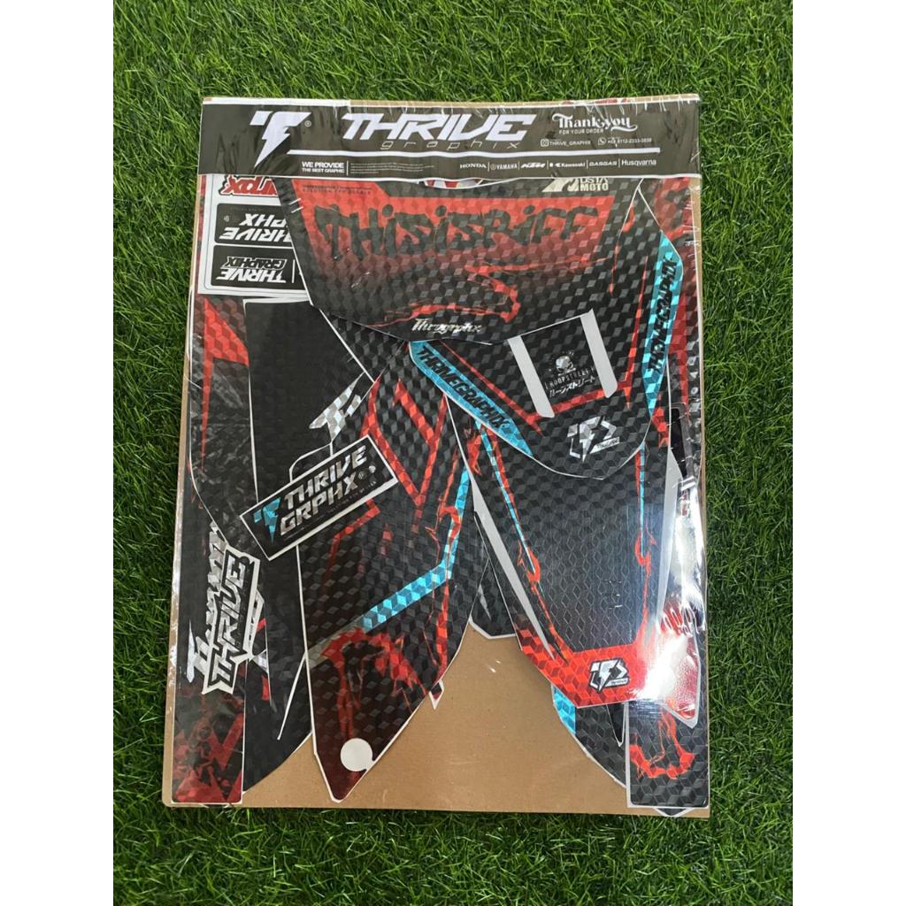 NEW DESIGN DECAL YAMAHA WR LAMINASI DOFF PRIZM FULL BODY BEBAS CUSTOM