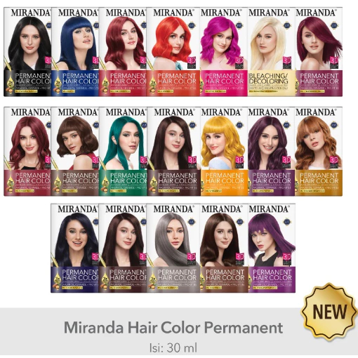 Miranda Hair Color / Miranda Professional Hair Colour