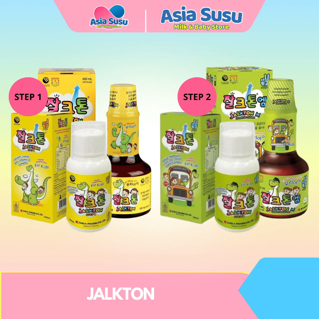 JALKTON Sirup 100ml 400 ml - vitamin korea imunitas dan tinggi badan anak