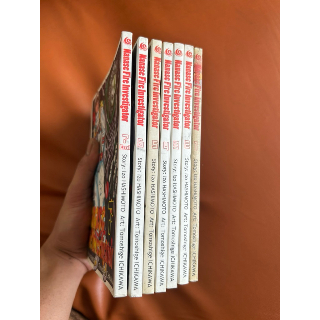 komik nanase fire investigator 1-7 tamat