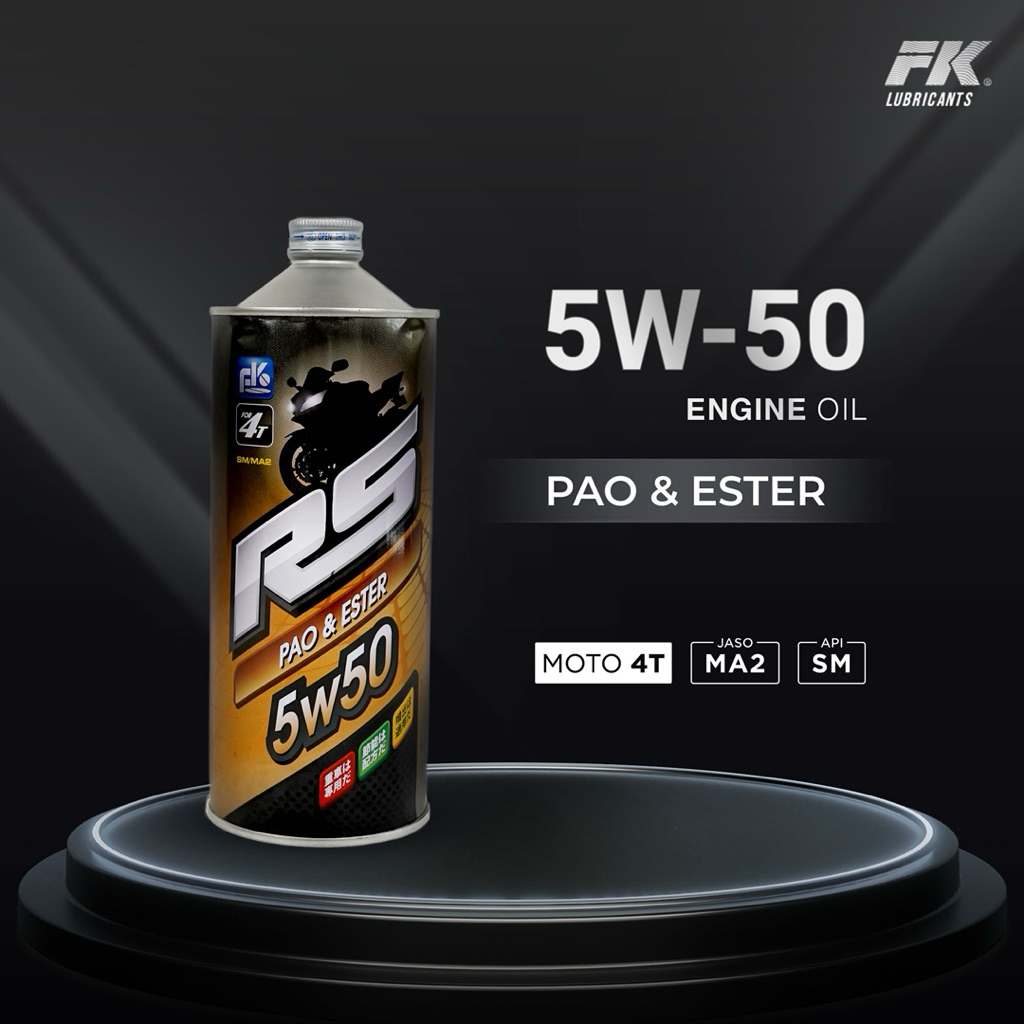 Oli Motor FK Lube RS 5W-50 PAO-ESTER 1 Liter
