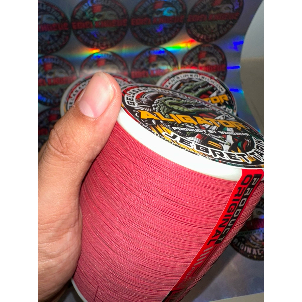 [JEBRET TARIK ] Gelasan Senar Mati MATOT 6000yard 022 ALIGATOR by 1QATAR Sangat Tajam Kasar untuk Je