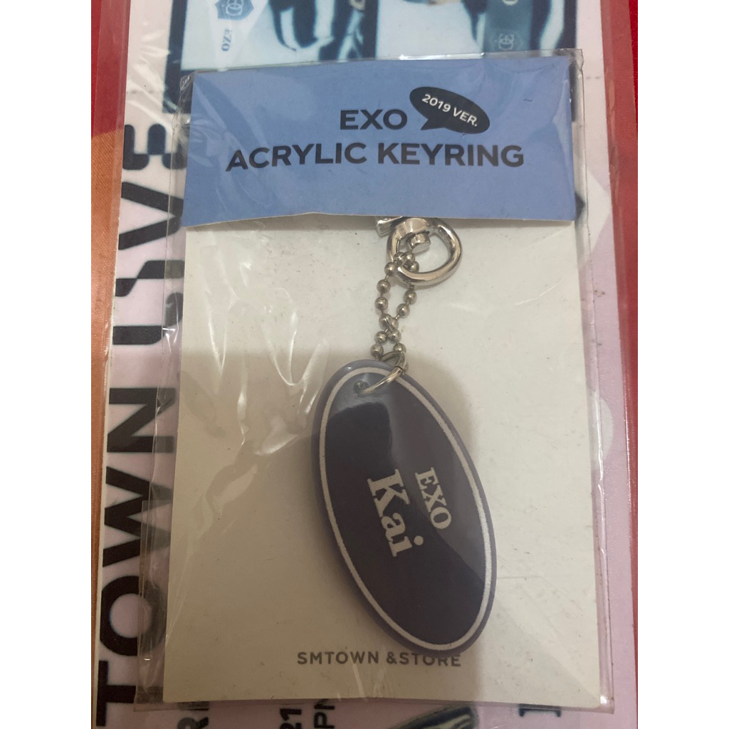 acrylic keyring exo edition ( kai’s version )