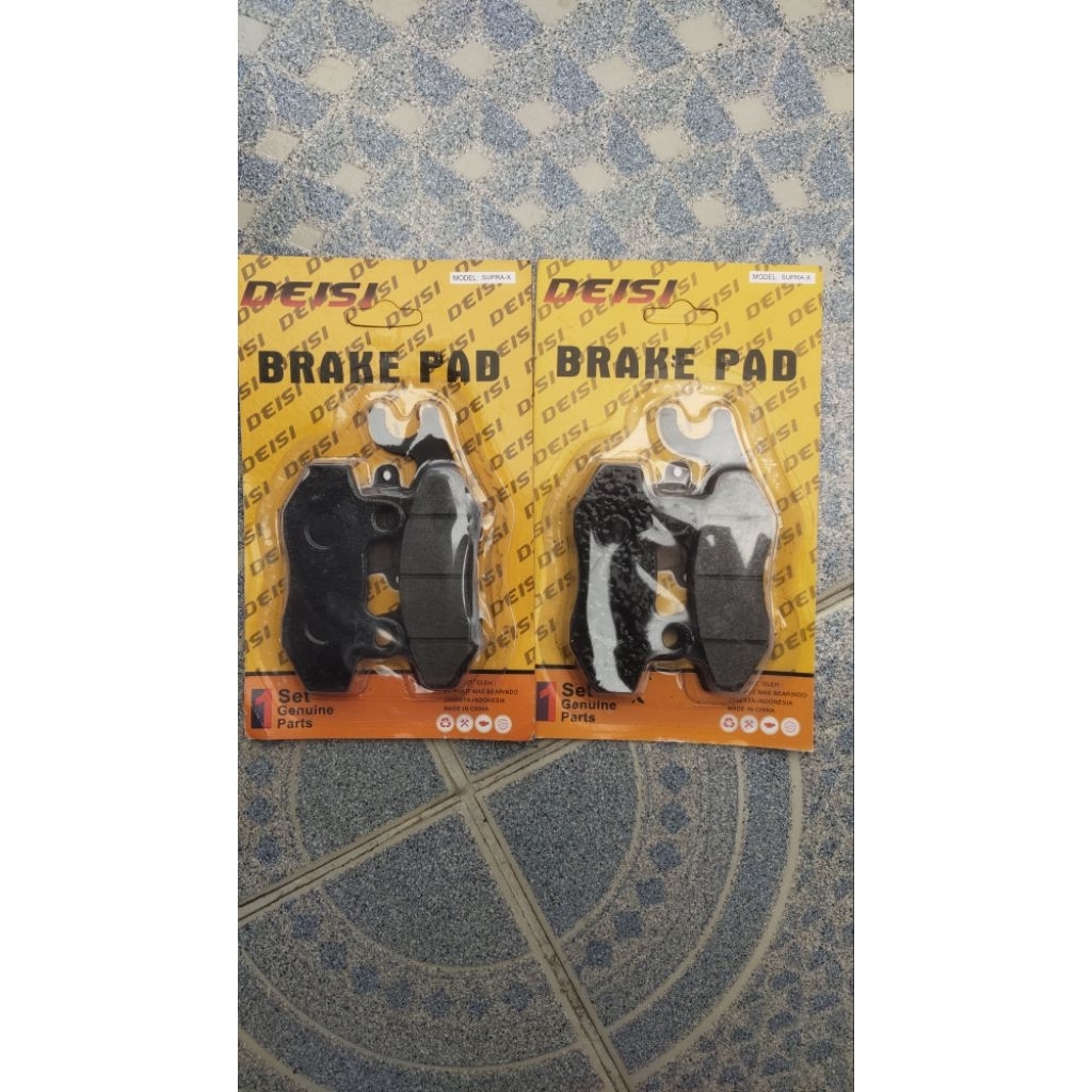 KAMPAS REM CAKRAM/DISCPAD SUPRA X PER 6 SET