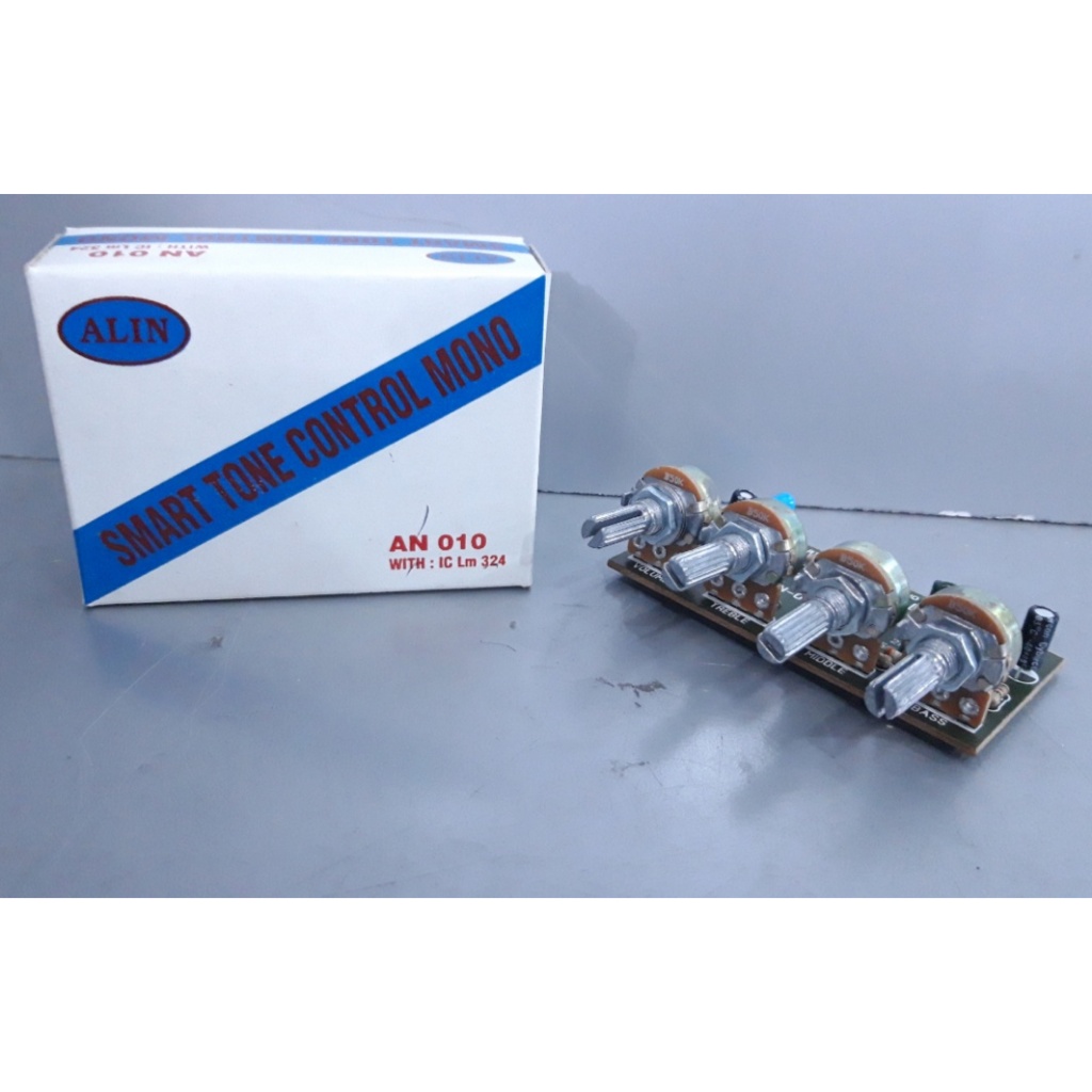 KIT TONE CONTROL MONO LM 324 ALIN AN 010