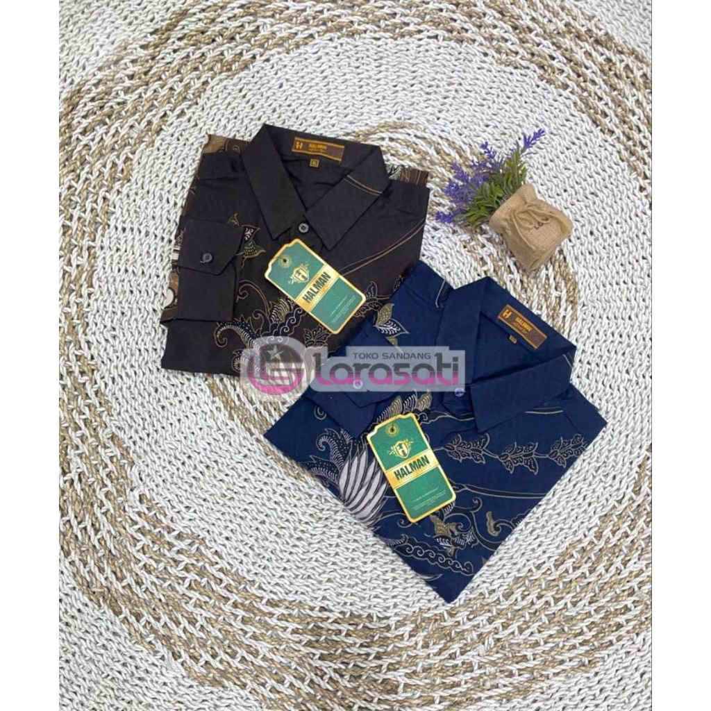Kemeja batik HALMAN lengan panjang