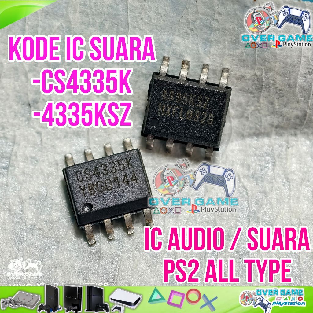 IC SUARA PS2 AUDIO PS2 ORIGINAL MESIN