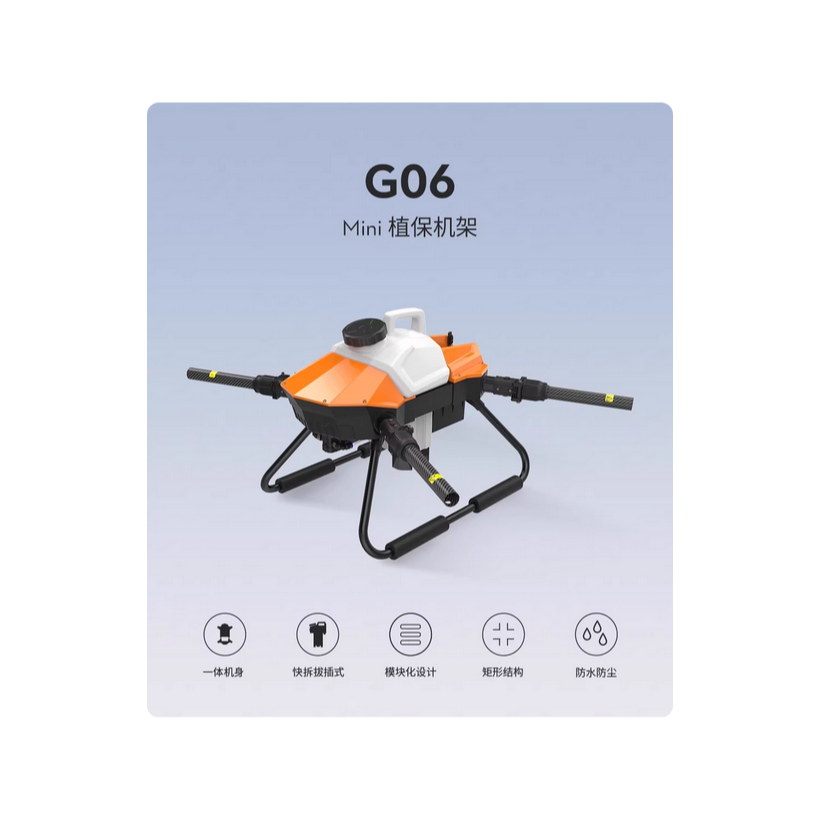 Drone Semprot Pertanian 6KG dengan RC Controller SSS - EFT G06 6L Agricultural Drone