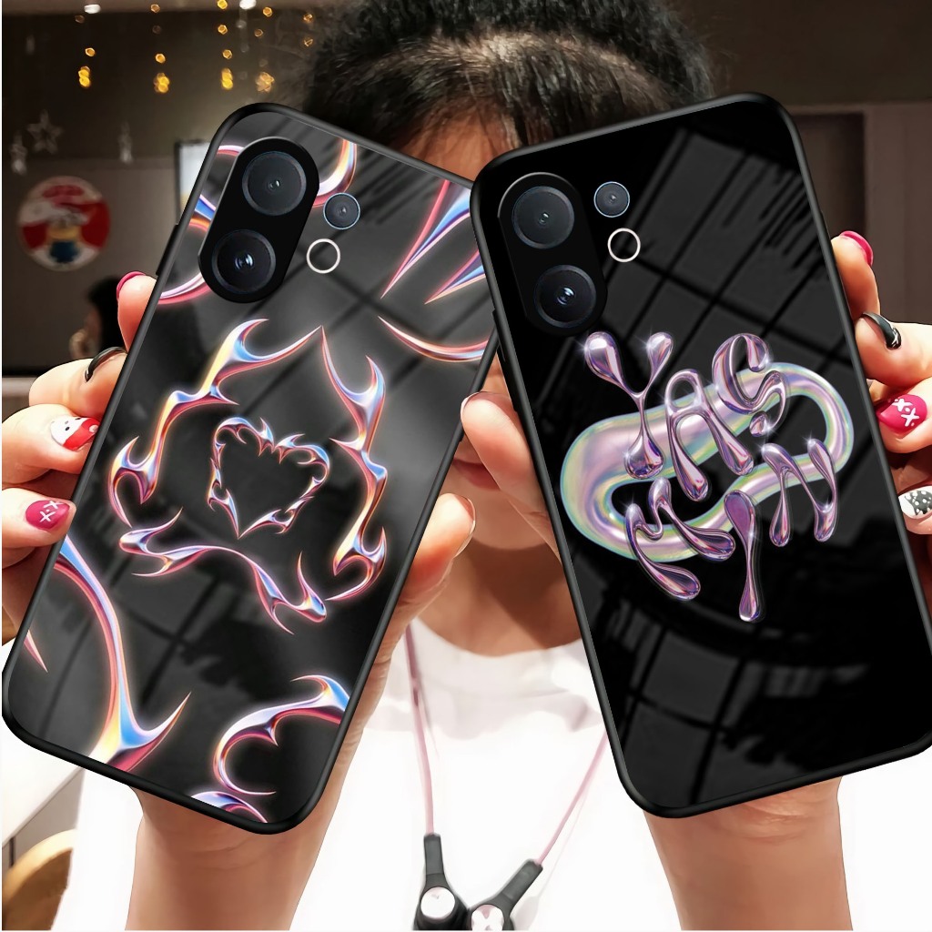 MG48 Softcase Glass For Vivo V60 - Casing Hp Vivo V60 - Pelindung hp Vivo V60 - Case Handphone Vivo 