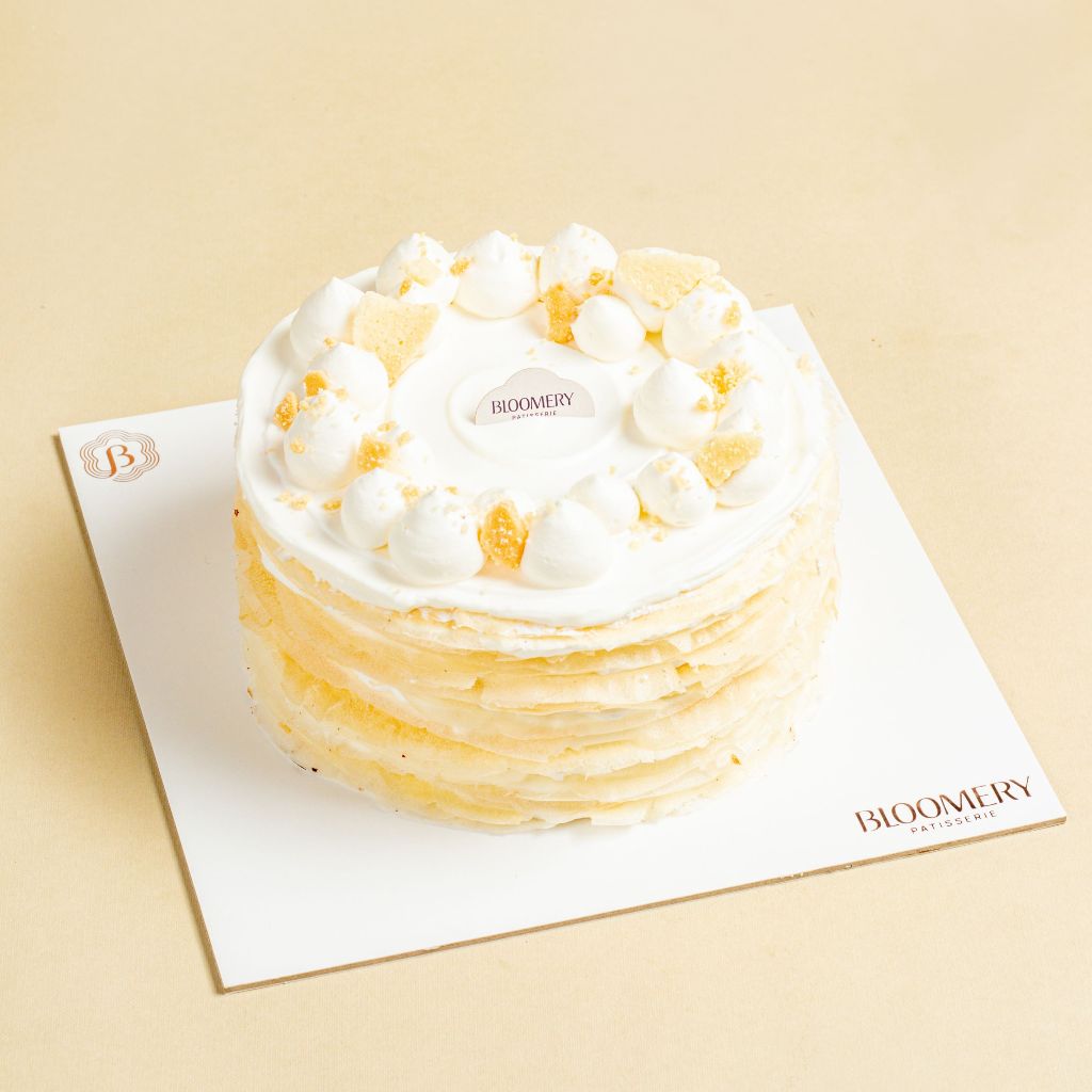 Vanila Mille Crepe Cake 20cm - Birthday Cake