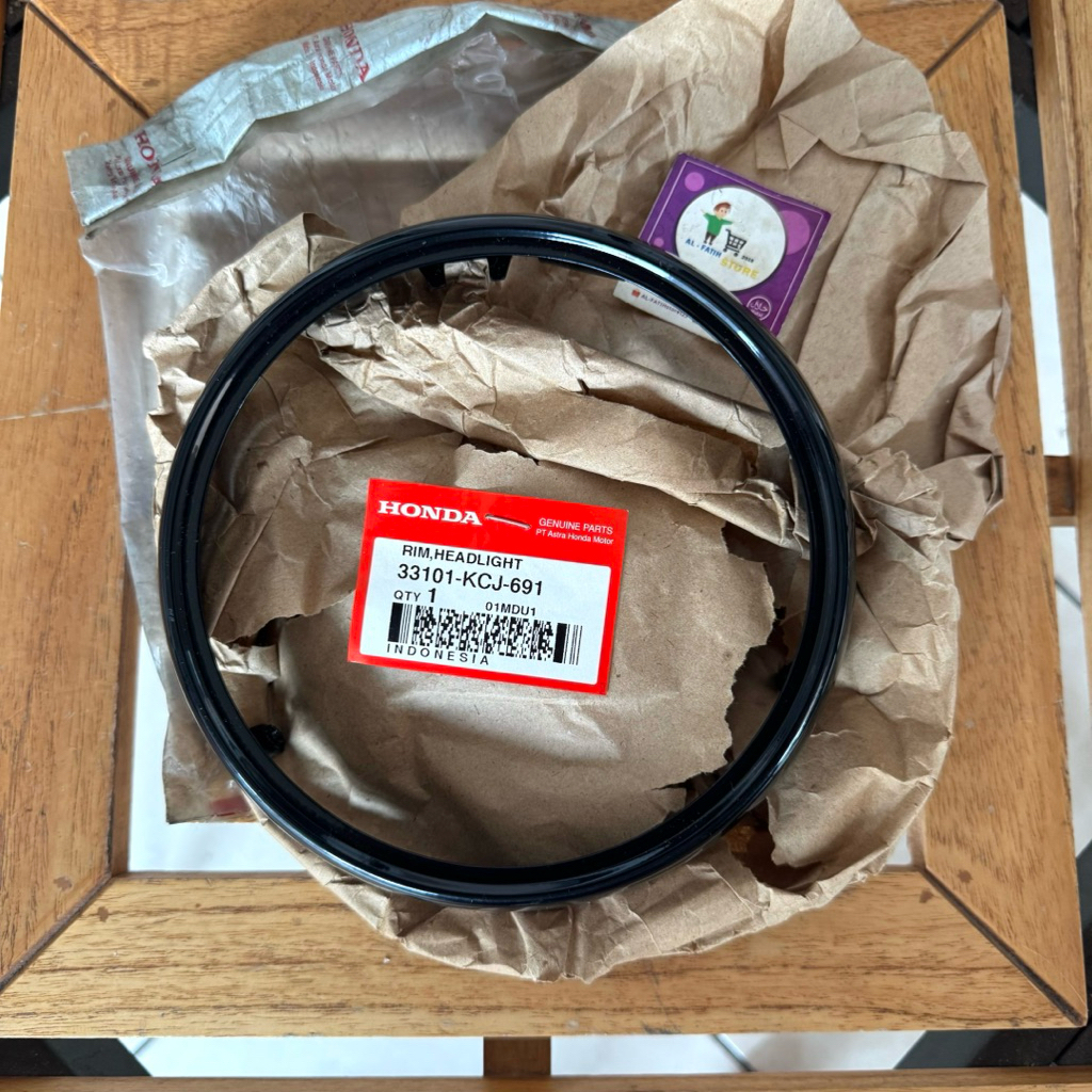 Ring Lampu Cincin Tiger Lawas Tilas Hitam Original AHM 33101-KCJ-691