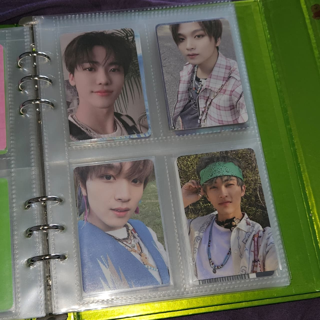 (ready stock 35k ea) clearance jaemin haechan mark pc photocard official selca album hello future bo