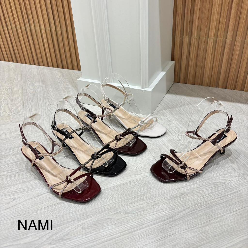 Valerie sendal heels tali 3cm glossy 36-40 NAMI