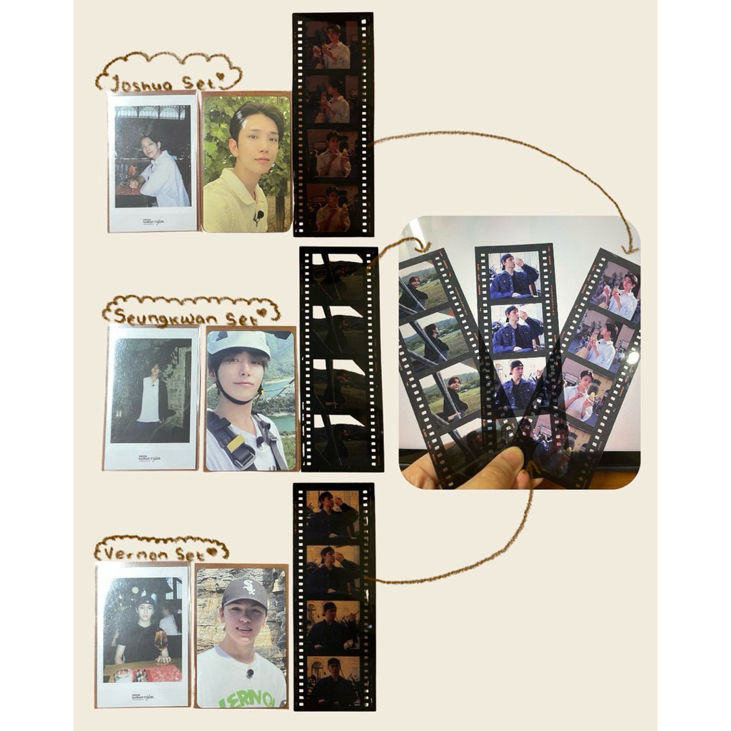 NANA TOUR SEVENTEEN OFFICIAL | PC, POLAROID, FILM STRIP SET