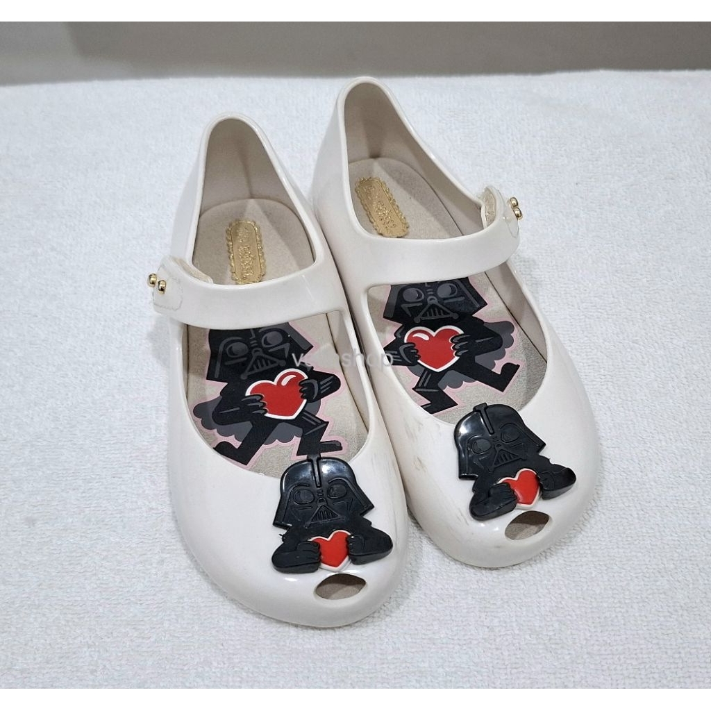 PRELOVED sepatu anak perempuan jelly shoes MINI MELISSA series STARWARS original