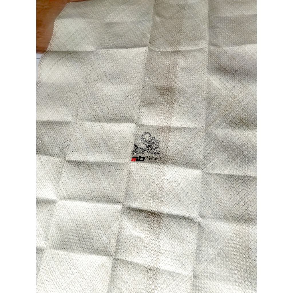 Anyaman Tikar Pandan Bahan Alami Tikar Pandan Putih Tikar Jenazah Anyaman Traditional