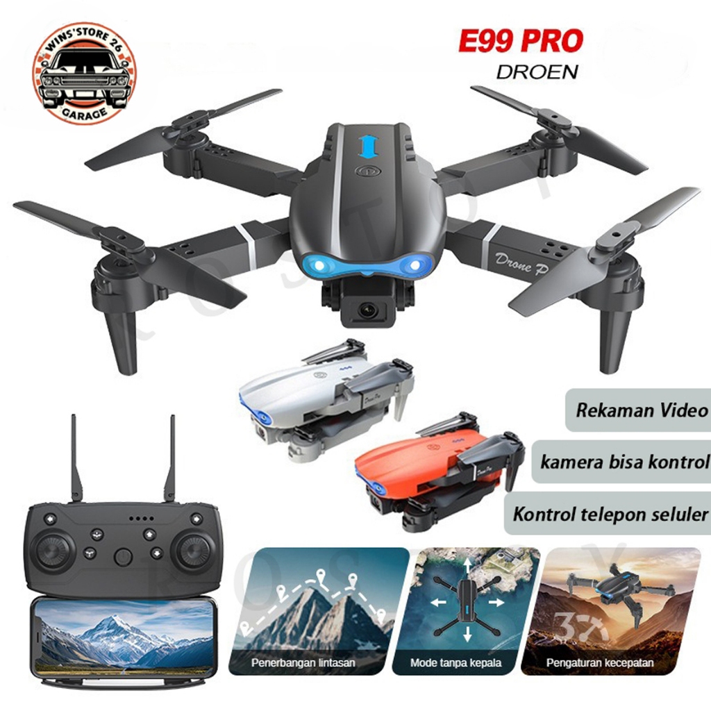 DRONE E99 KAMERA WIFI MURAH