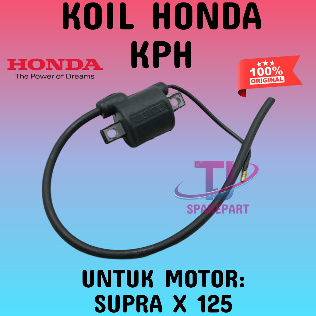 KOIL HONDA KODE KPH BERKUALITAS ORIGINAL ASLI Honda Motor Supra X 125 - KPH ORI BERGARANSI