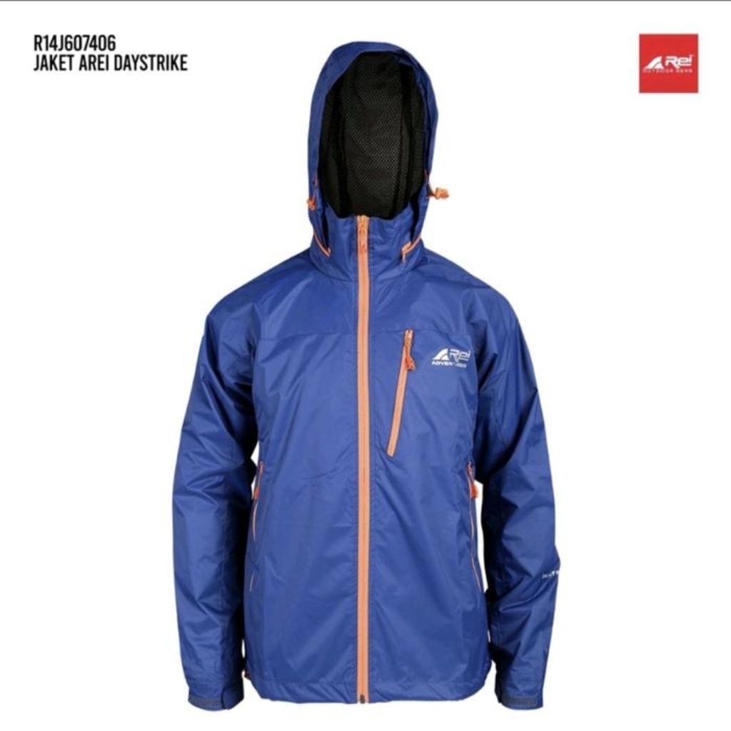 JAKET AREI REI DAYSTRIKE WINDPROOF ORIGINAL OUTDOOR MENDAKI GUNUNG RIDING DAILY PRIA WANITA