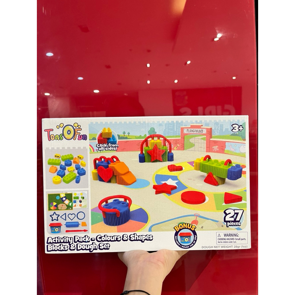 Tons O Fun Blocks and Dough set