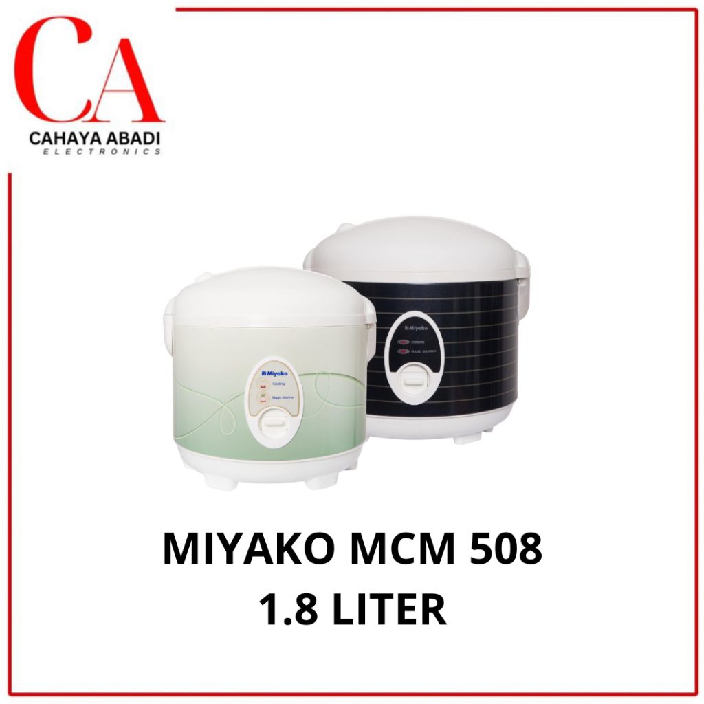 MIYAKO magic com 1,8 L  MCM508 MCM 508 MCM-508 rice cooker miyako