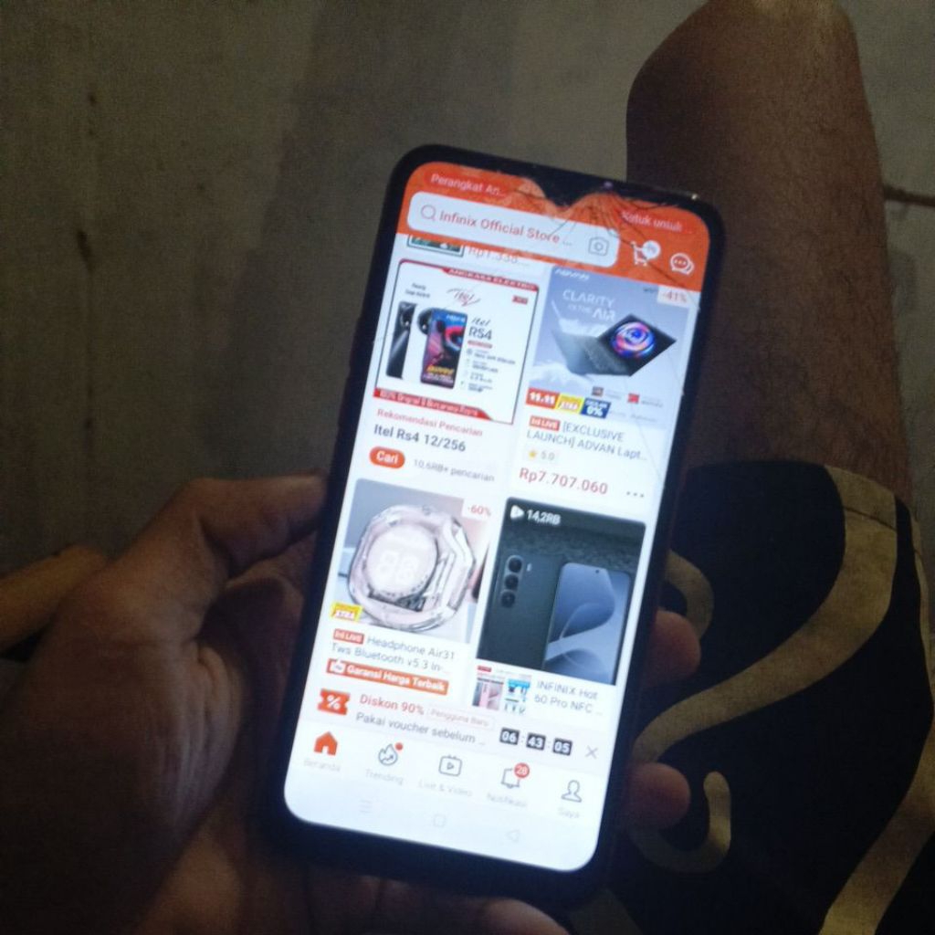 Oppo a1k minus layak pakai