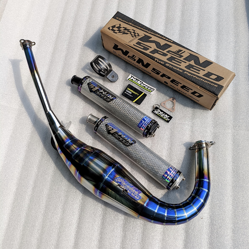 Knalpot Kolong Rxking RXZ RXS RXK RxSpesial RXT135 RZR Stainless Slincer Karbon Winspeed