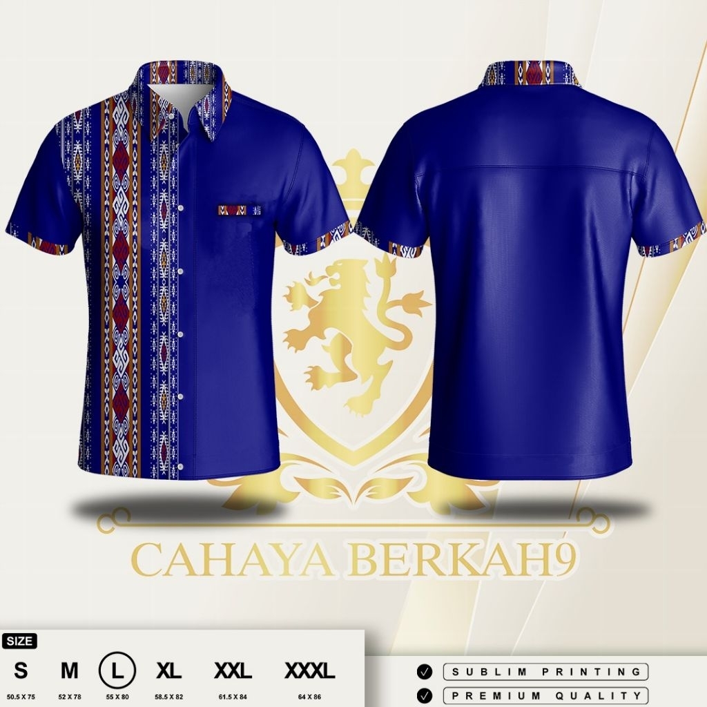 Batik motif tenun premium