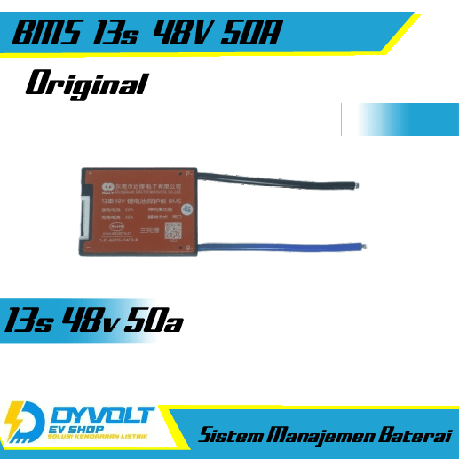 BMS 13s 48v 50a || Sistem manajemen batterai