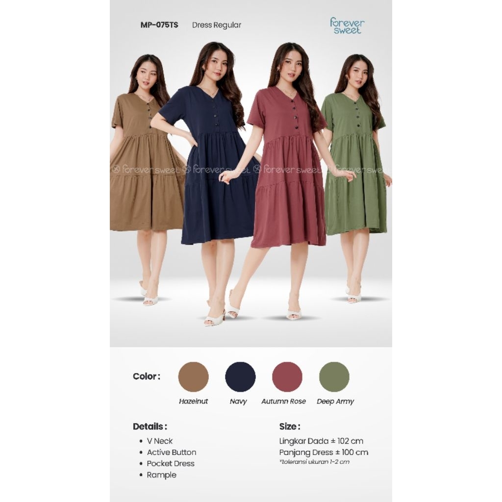 FOREVER SWEET Daster Regular Bodyfit Baju tidur