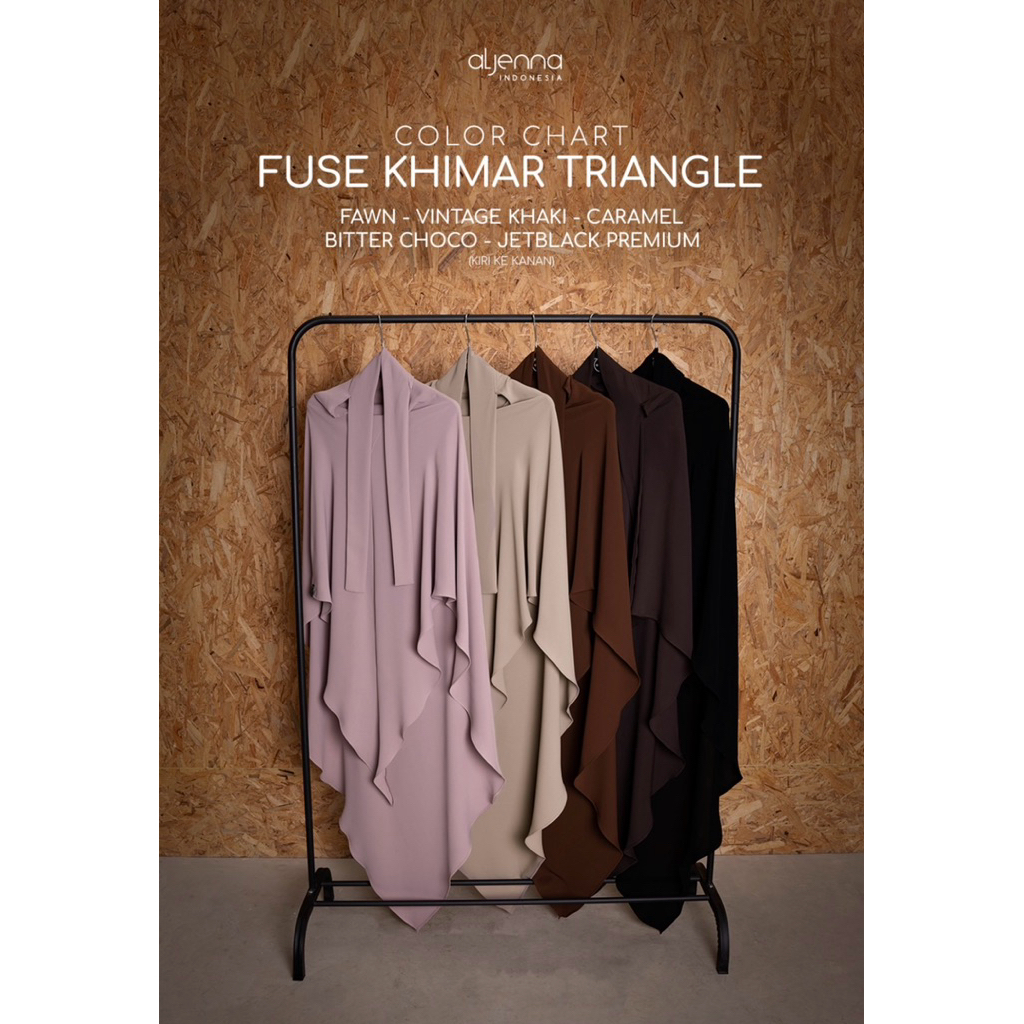 ALJENNA FUSE KHIMAR TRIANGLE NWT