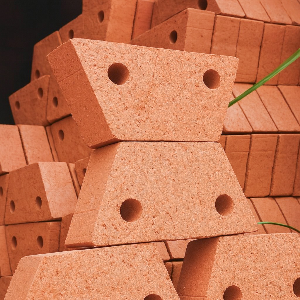 Bata Expose Trapesium Model Zigzag / Bata Tempel Hias Dinding Unik