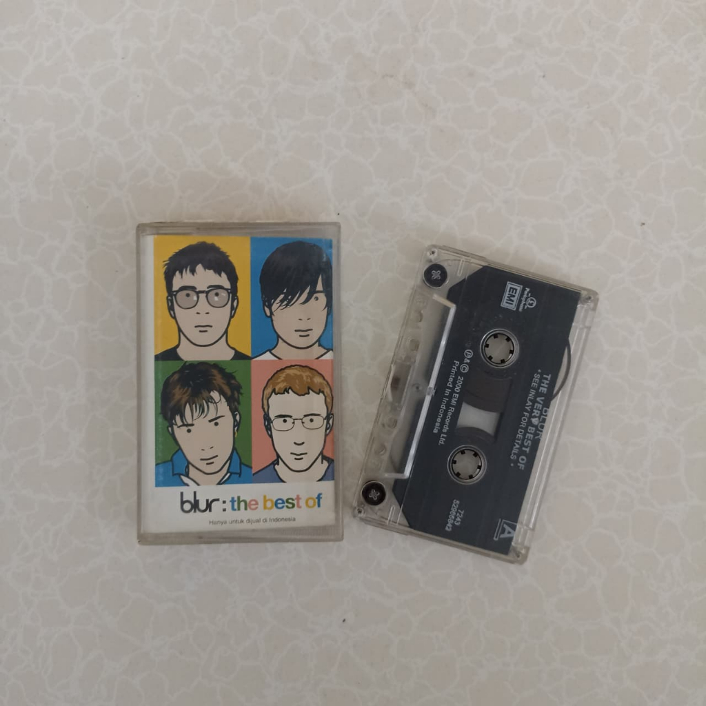 Kaset Pita Blur The Best Of Original Kondisi Baik Suara Aman Lancar