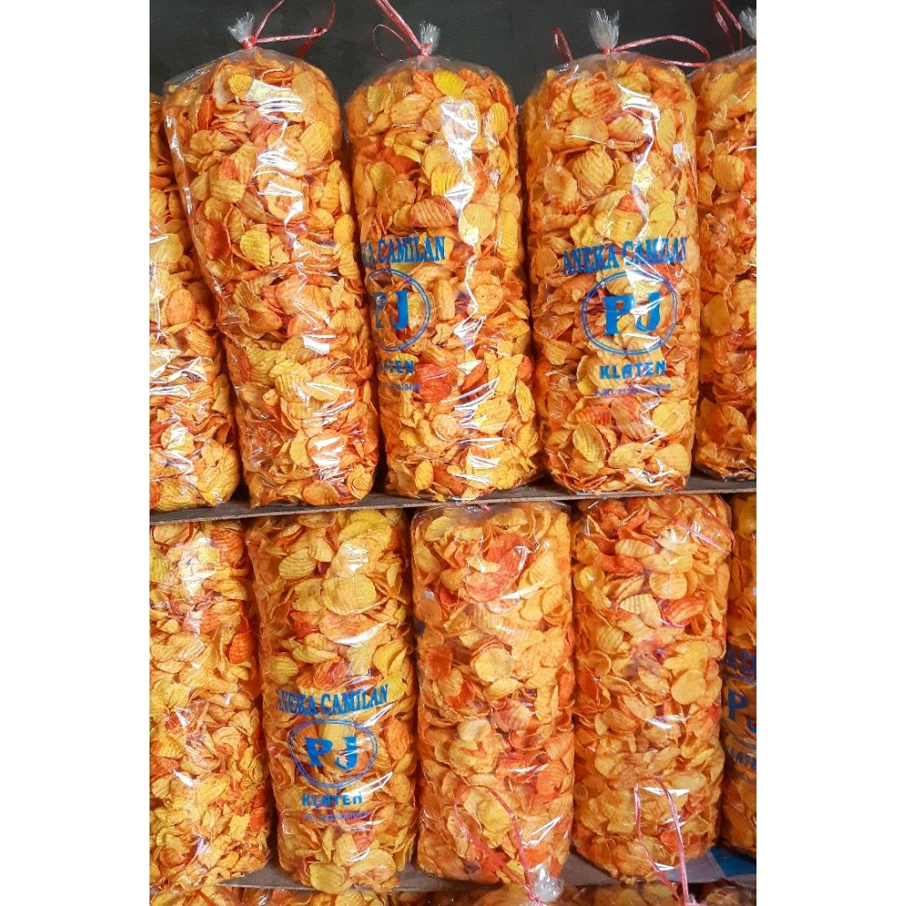 KERIPIK PUYUR BALADO PEDAS GURIH / KERIPIK PUYUR BALADO GURIH 250 GRAM