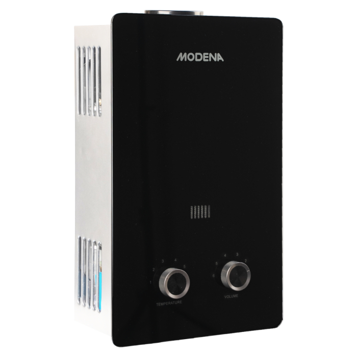 MODENA GI 1010 PDBG /GI1010PDBG Pemanas Air/ WATER HEATER Gas Instan LPG 10L/min Panel Kaca & Layar 