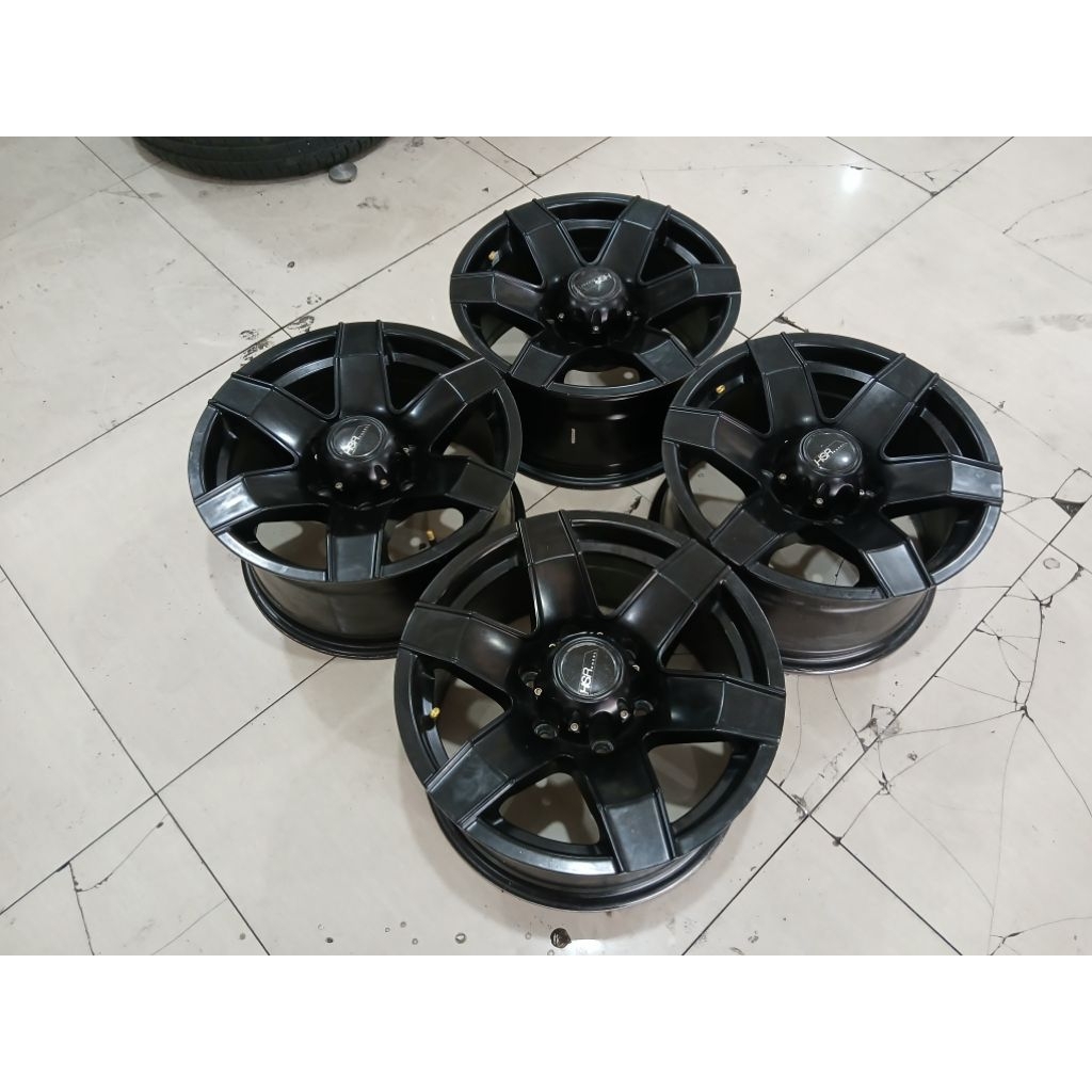 Velg mobil bekas pajero Racing Savana Hsr ring 16 lebar 8 pcd 6x139 et 15