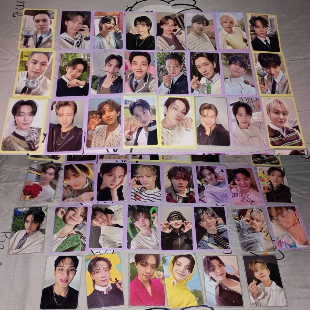 PHOTO CARD SEVENTEEN OFFICIAL SPILL THE FEELS, JOSHUA DONGAK, SHOHIKIGEN, SG24, JXW, WOOZI HORANGHAE