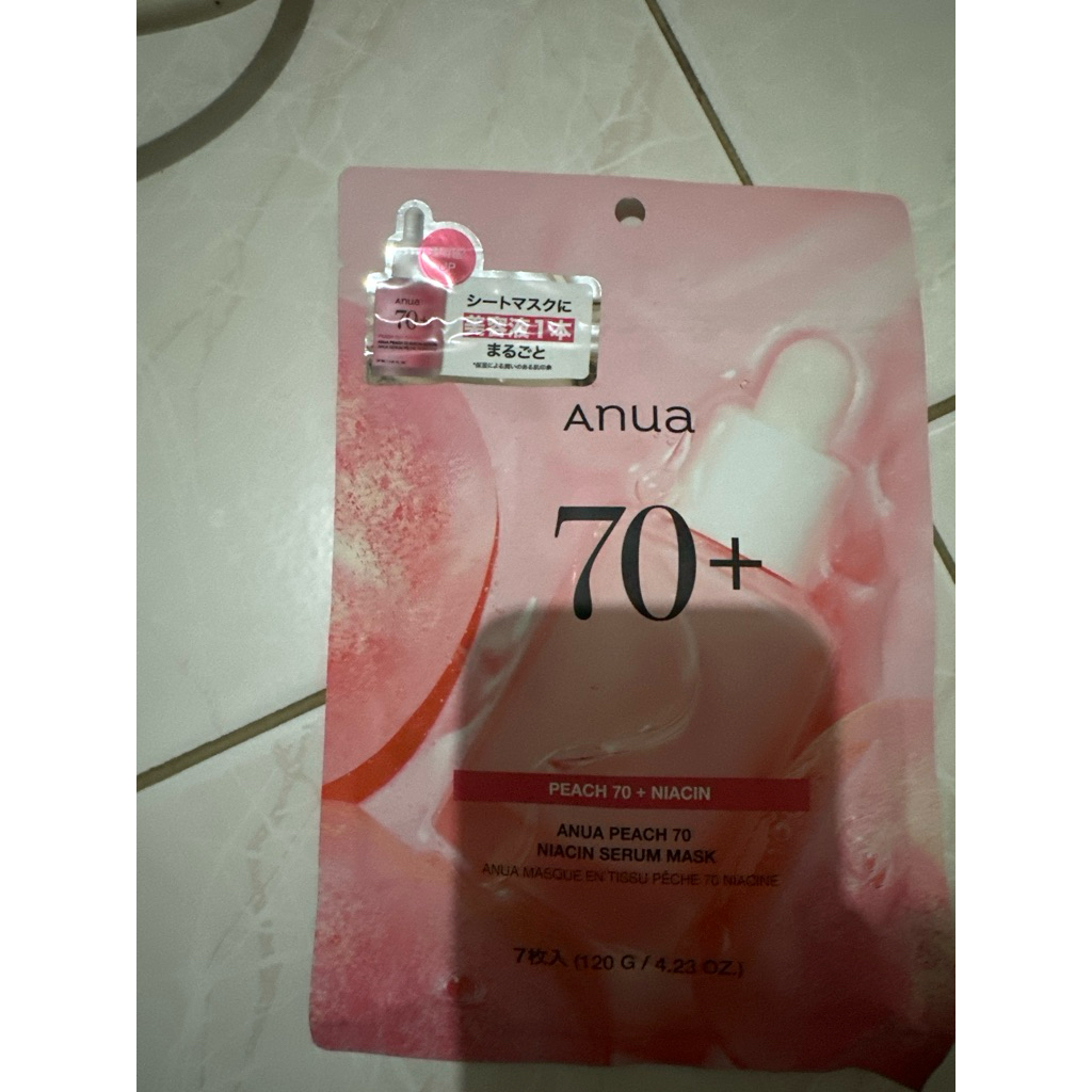 ANUA NIACINAMIDE SERUM MASK ISI 7