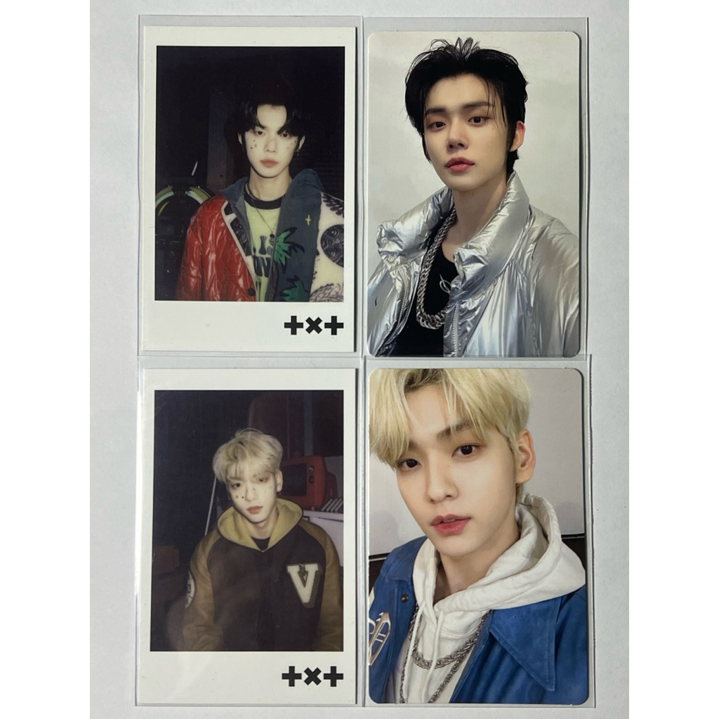 TXT Soobin Yeonjun 4th memories official photocard