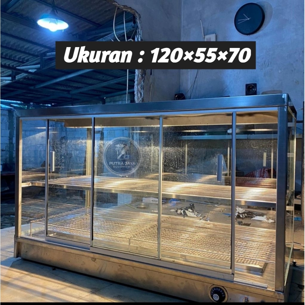 Food warmer display fried chicken Pemanas HEATER / display fried chicken / showcase fried chicken / 