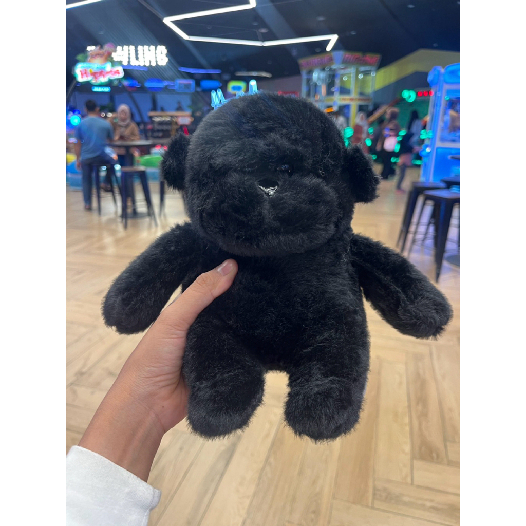 Boneka Gorilla Hitam Boneka Timezone Mesin Capit Timezone