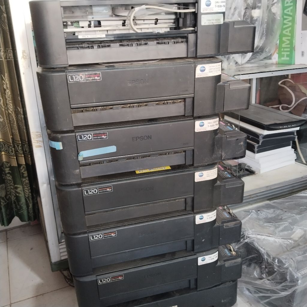 epson L120 bekas black only
