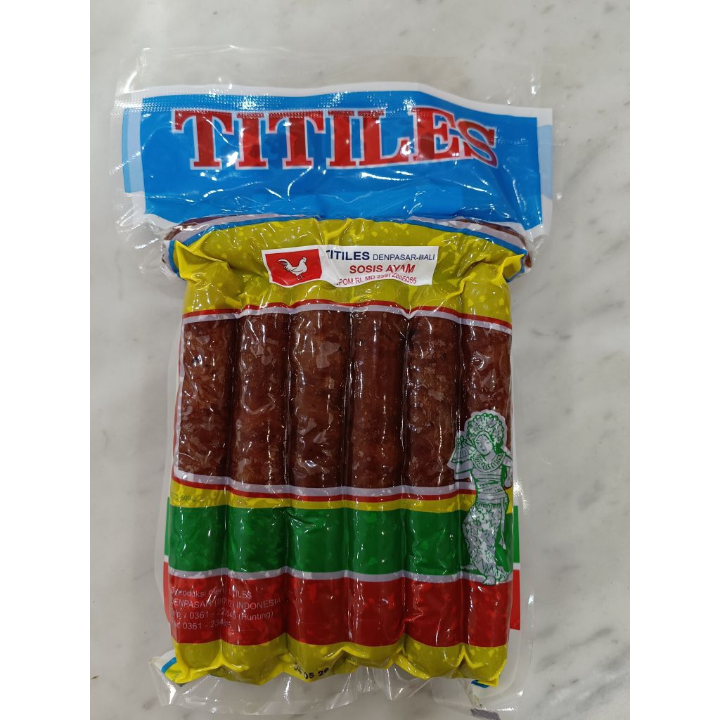 Sosis Ayam Titiles / Lapciong Ayam Titiles