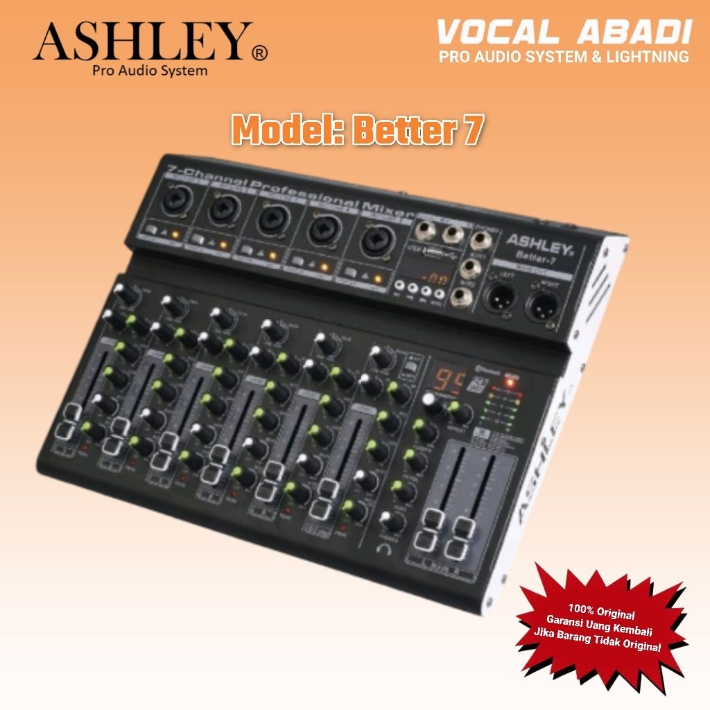 MIXER AUDIO ASHLEY BETTER 7