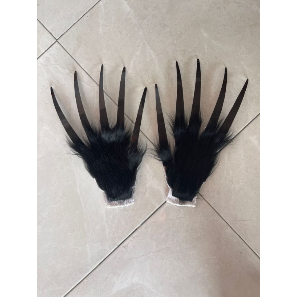 KUKU RANGDA DAN LEAK WARNA HITAM HITAM KUKU HITAM