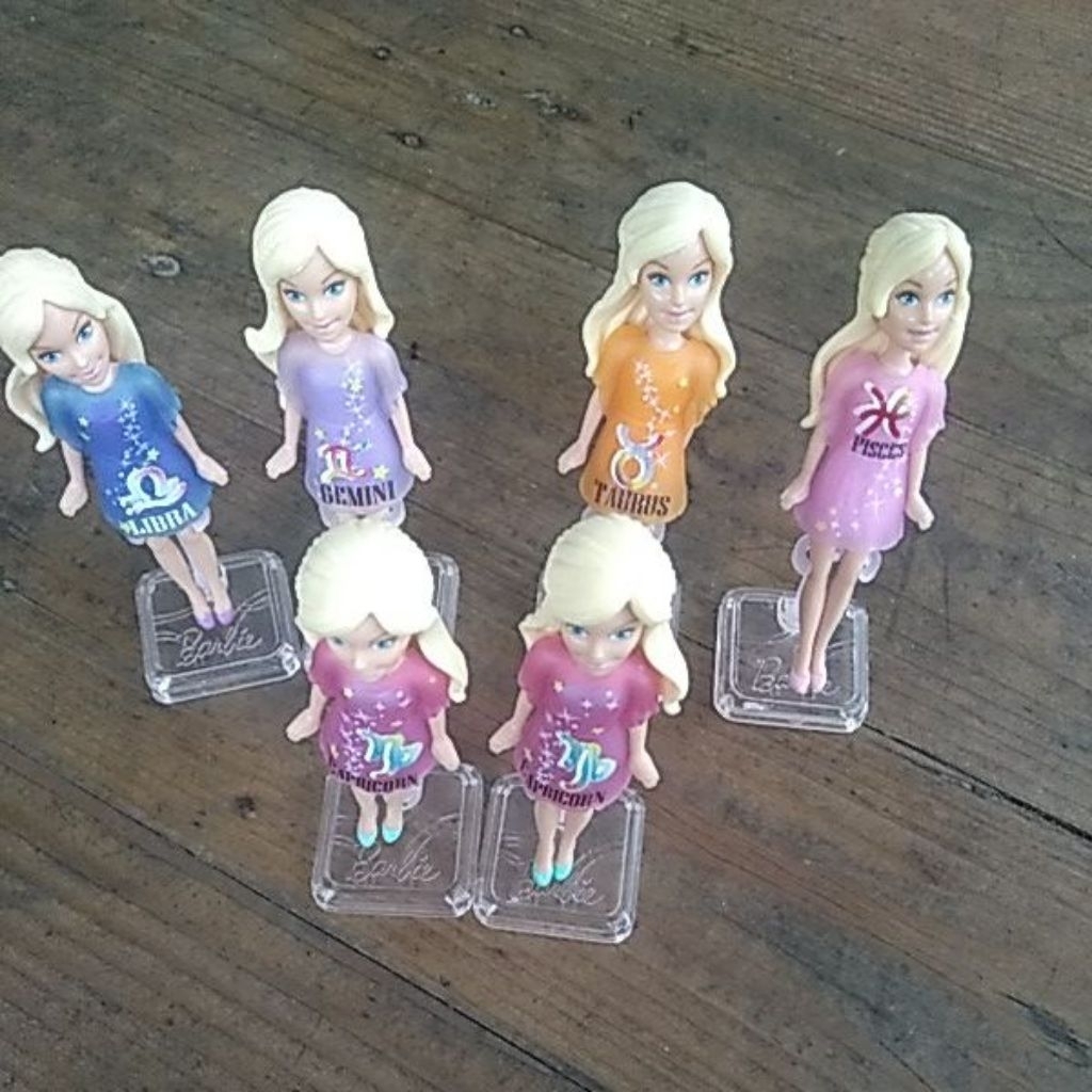 Boneka Pajangan Barbie mini zodiac