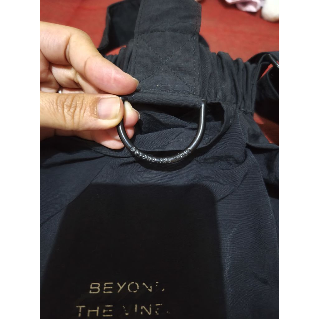 preloved dumpling bag xs hitam