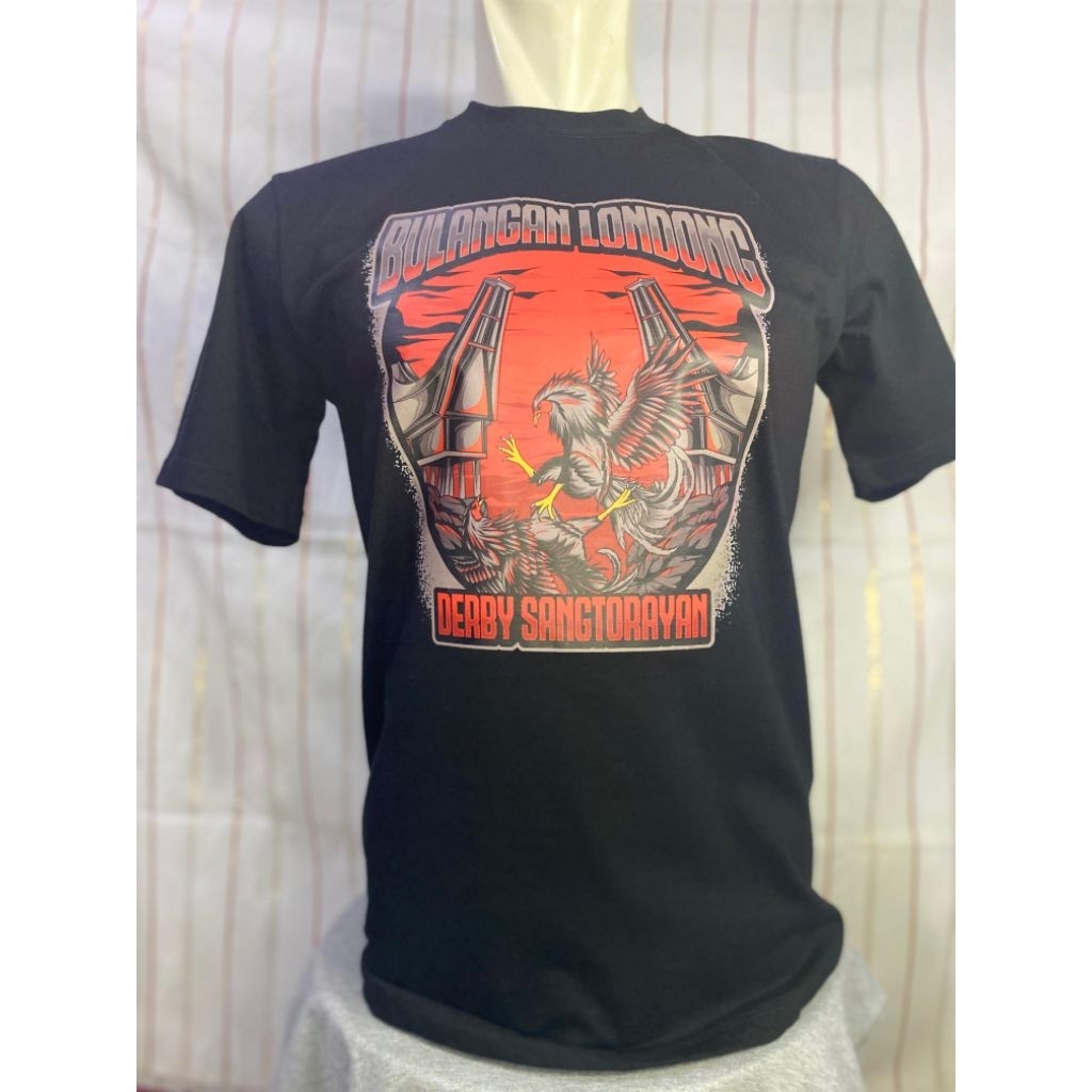 Kaos Sablon Toraja Motif Bulangan Londong